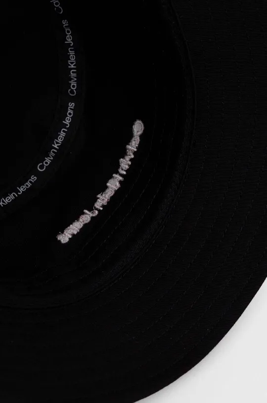 czarny Calvin Klein Jeans kapelusz bawełniany