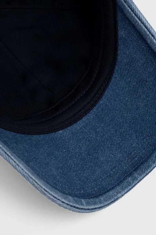 niebieski Calvin Klein Jeans czapka z daszkiem jeansowa