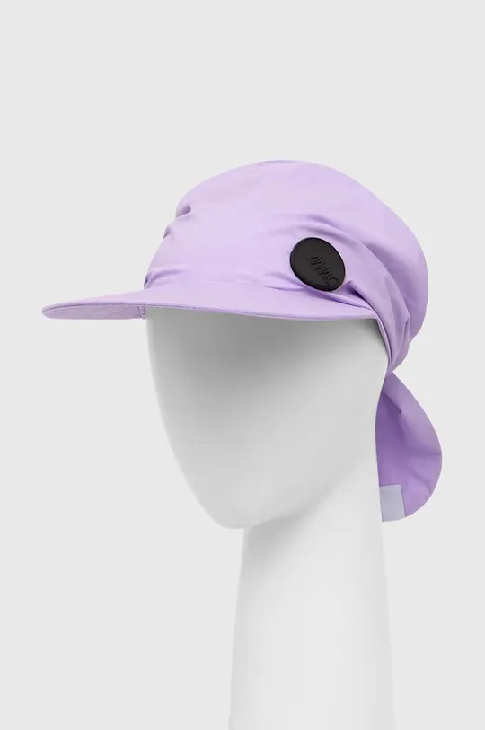 MMC STUDIO czapka z daszkiem bawełniana fioletowy