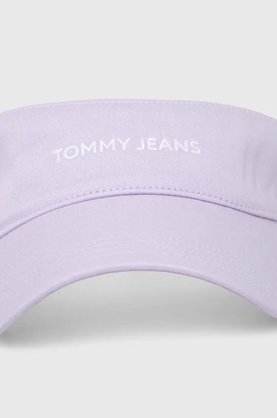 Козирок від сонця Tommy Jeans фіолетовий
