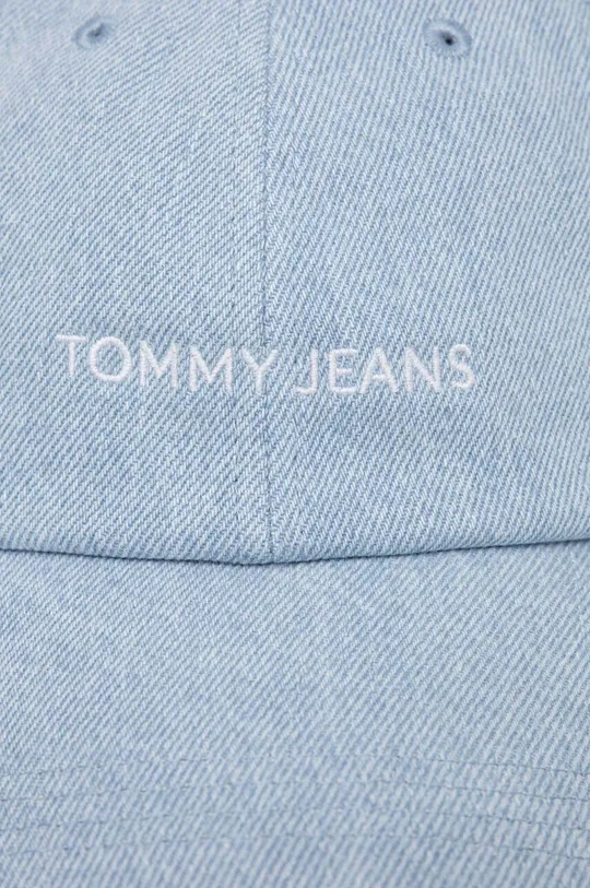 Džínsová šiltovka Tommy Jeans modrá