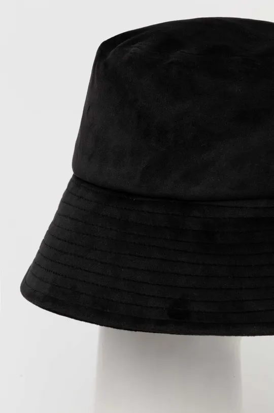 Juicy Couture kapelusz welurowy czarny