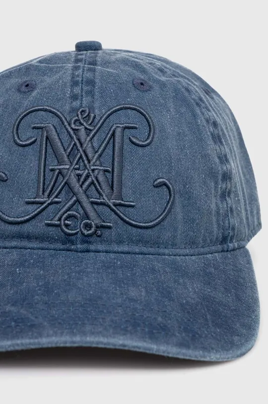 Βαμβακερό καπέλο του μπέιζμπολ MAX&Co. μπλε