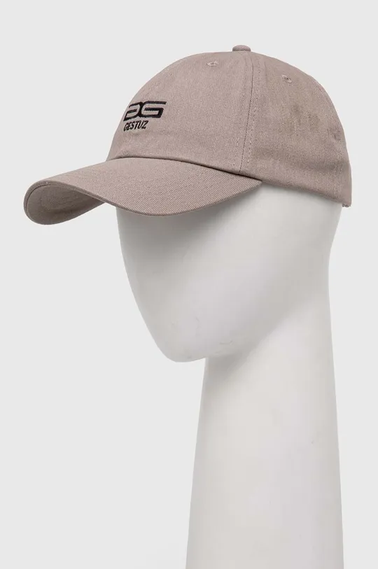 γκρί Βαμβακερό καπέλο του μπέιζμπολ Gestuz Γυναικεία