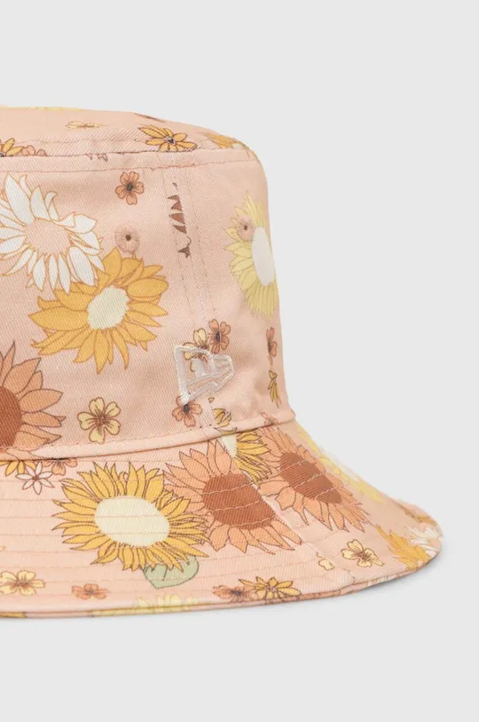 Bavlnený klobúk New Era ružová