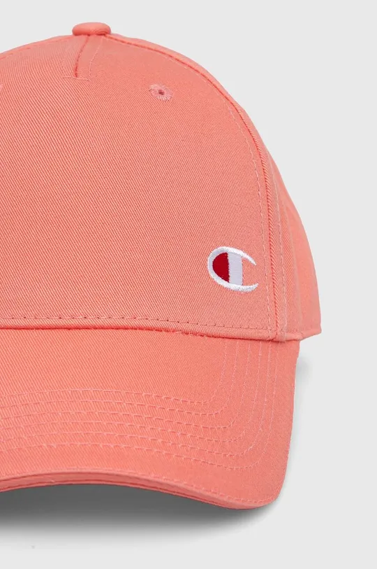 Βαμβακερό καπέλο του μπέιζμπολ Champion 0 ροζ