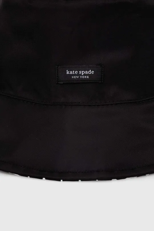 czarny Kate Spade kapelusz dwustronny