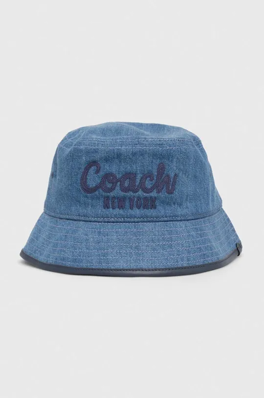 niebieski Coach kapelusz jeansowy Damski
