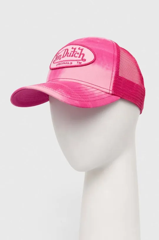 rosa Von Dutch berretto da baseball Donna