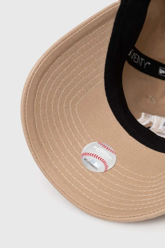 μπεζ Βαμβακερό καπέλο του μπέιζμπολ New Era 9Forty New York Yankees