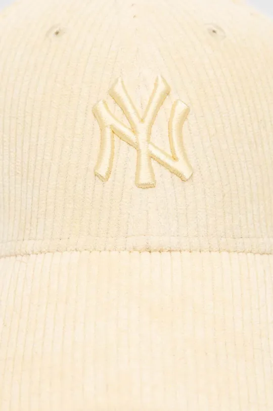 Manšestrová kšiltovka New Era 9Forty New York Yankees žlutá