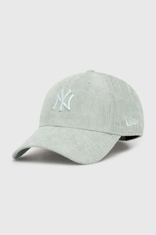 зелений Вельветова кепка New Era 9Forty New York Yankees Жіночий