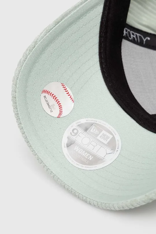 zielony New Era czapka z daszkiem sztruksowa 9Forty New York Yankees