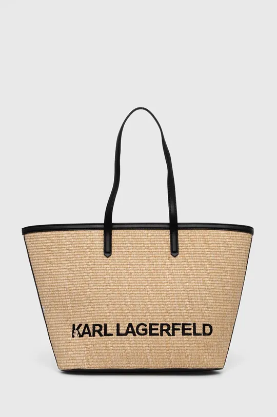 beżowy Karl Lagerfeld torebka Damski