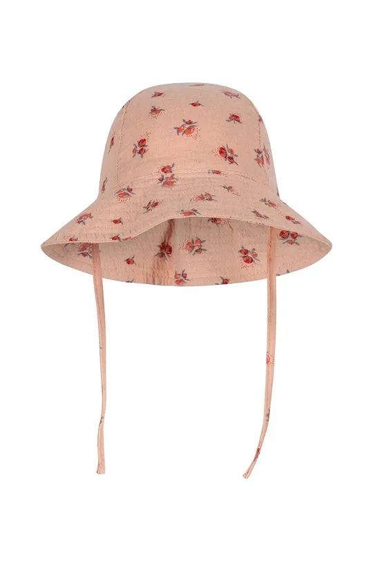 Otroški bombažni klobuk Konges Sløjd roza