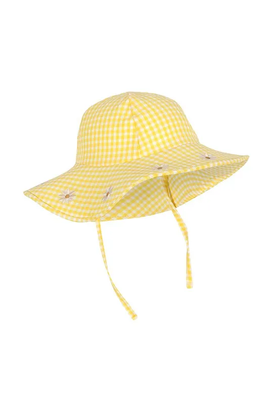 żółty Konges Sløjd kapelusz dziecięcy Dziewczęcy