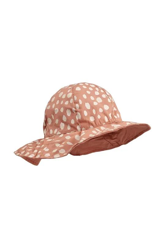 Detský obojstranný klobúk Liewood Amelia Reversible Sun Hat ružová