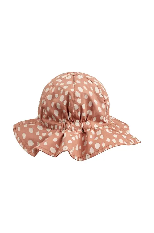 roza Dvostranski otroški klobuk Liewood Amelia Reversible Sun Hat