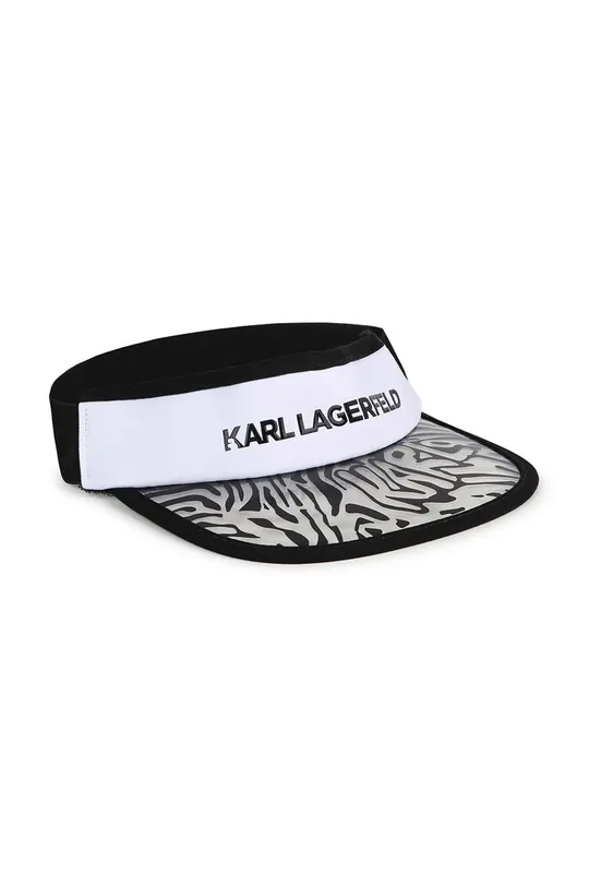nero Karl Lagerfeld cappelo con visiera Ragazze