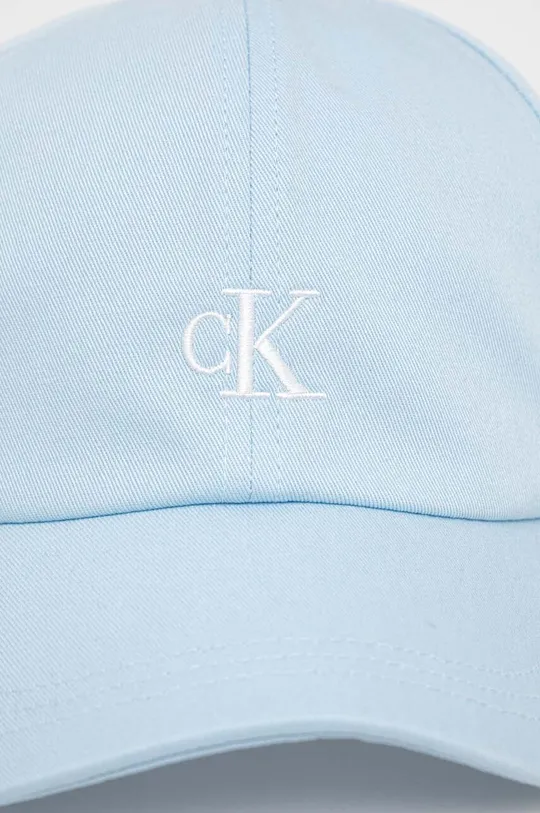 Calvin Klein Jeans cappello con visiera in cotone bambini blu