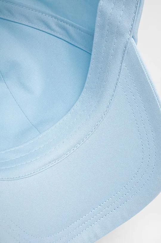 plava Pamučna kapa sa šiltom za bebe Calvin Klein Jeans