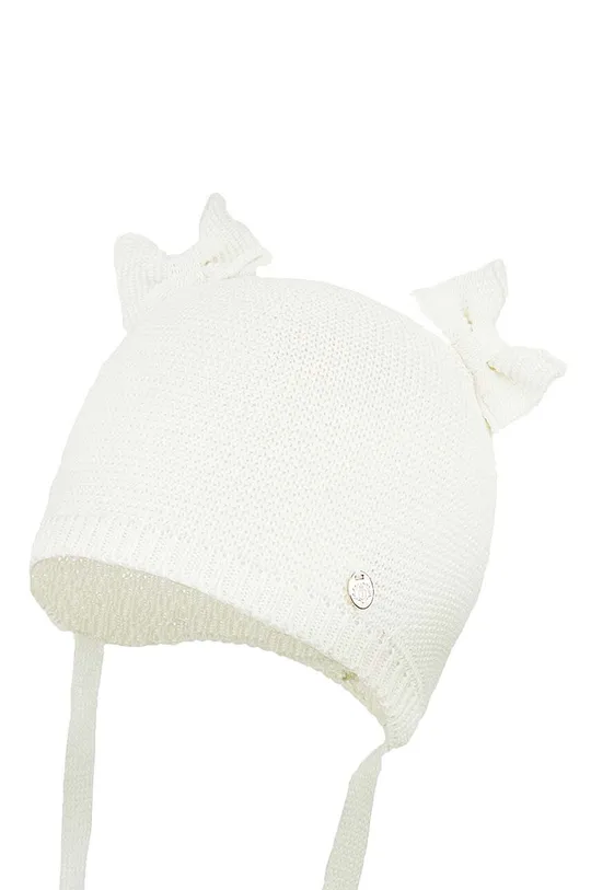 Jamiks cappello in cotone neonati AKAB bianco