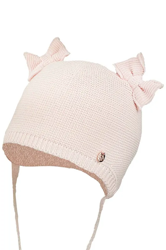 Βρεφικό βαμβακερό καπέλο Jamiks AKAB ροζ