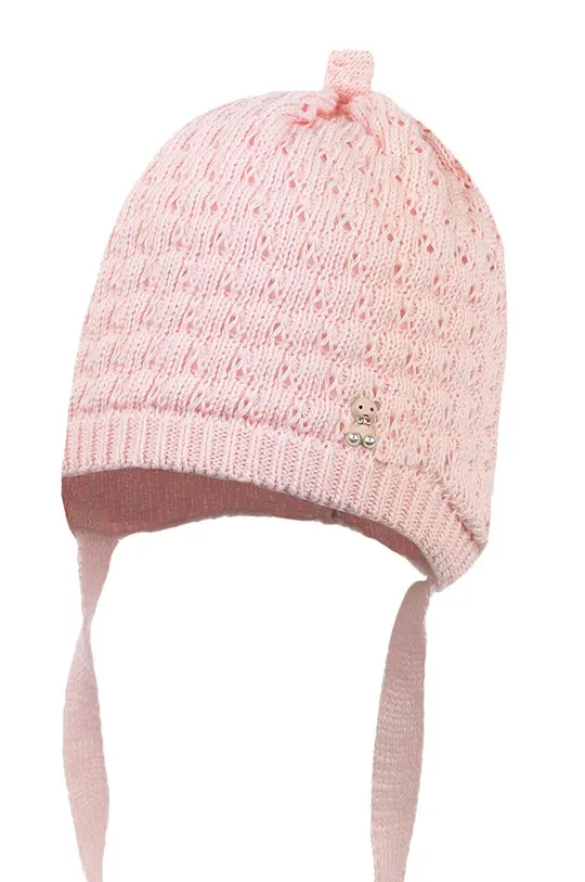 рожевий Бавовняна шапка для немовля Jamiks HADLEY Для дівчаток