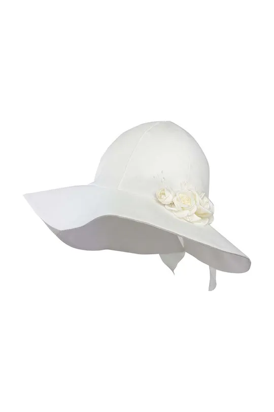 bijela Dječji pamučni šešir Jamiks KATRINE Za djevojčice