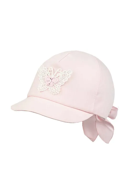 różowy Jamiks czapka z daszkiem dziecięca NARA Dziewczęcy
