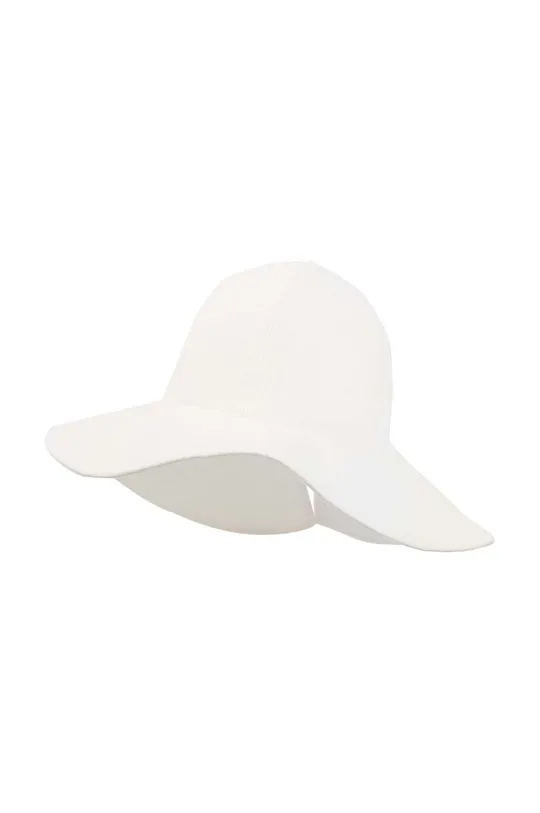 biały Jamiks kapelusz bawełniany dziecięcy MAFIFI Dziewczęcy