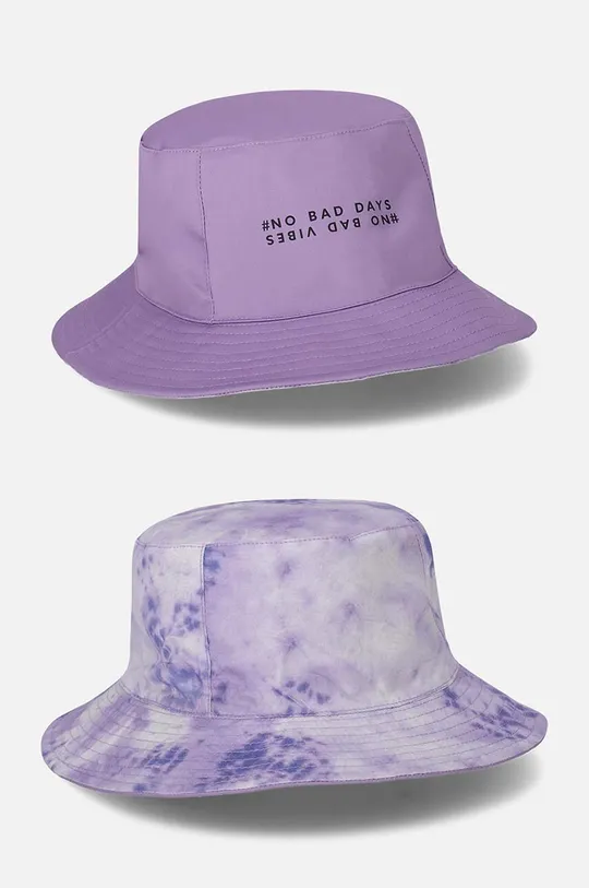 фиолетовой Детская хлопковая шляпа Coccodrillo Для девочек
