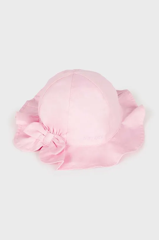 roza Otroški bombažni klobuk Mayoral Dekliški