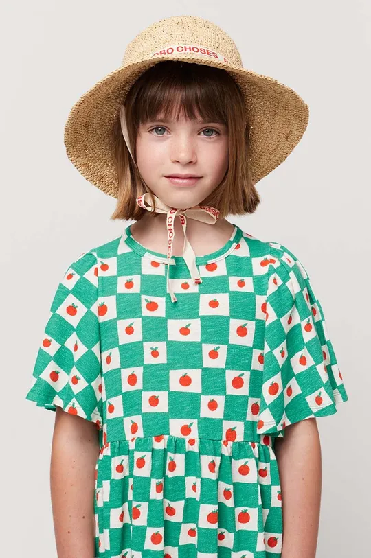 бежевый Детская шляпа Bobo Choses Для девочек