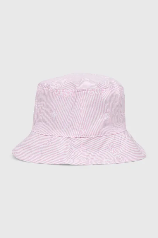 Дитячий капелюх Guess рожевий