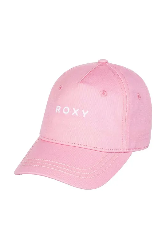 różowy Roxy czapka z daszkiem bawełniana dziecięca DEARELIEVER T Dziewczęcy