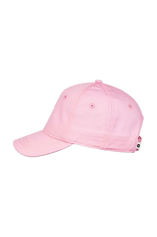 Pamučna kapa sa šiltom za bebe Roxy DEARELIEVER T roza