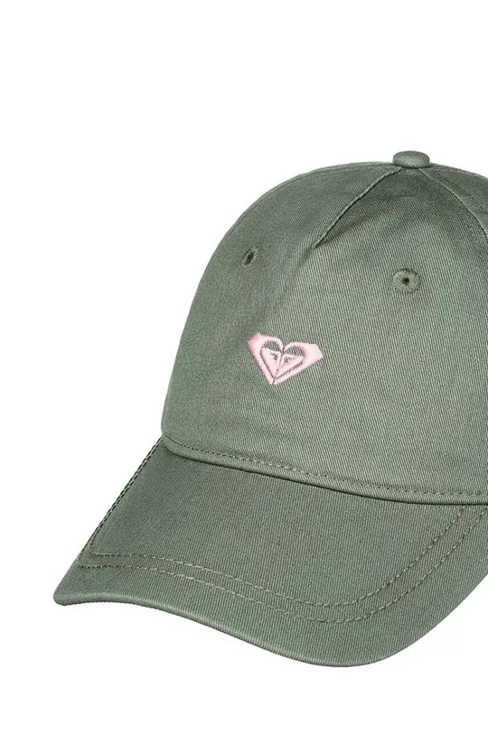 πράσινο Παιδικό βαμβακερό καπέλο μπέιζμπολ Roxy DEARELIEVER G