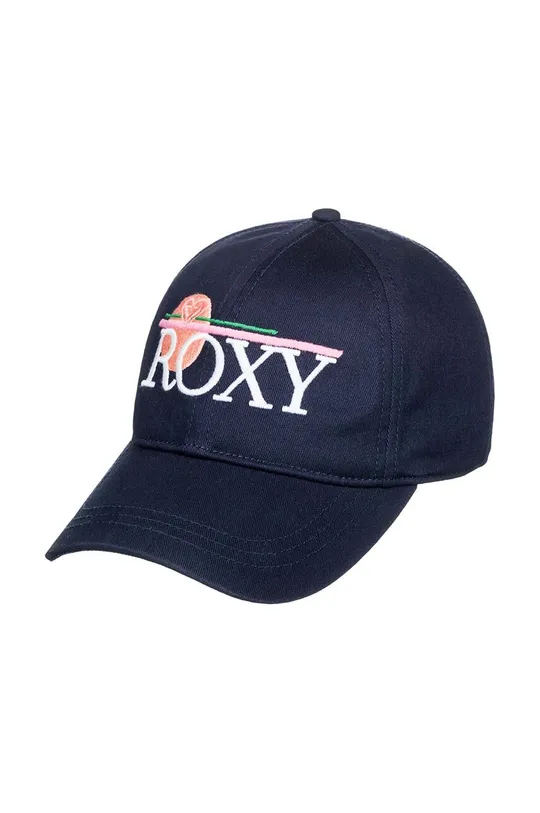 Pamučna kapa sa šiltom za bebe Roxy BLONDIE GIRL mornarsko plava