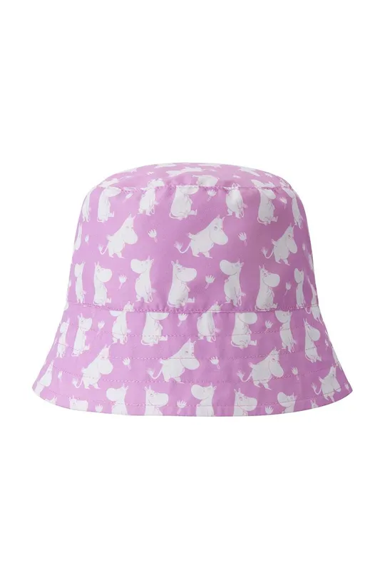 Detský obojstranný klobúk Reima Moomin Svalka ružová