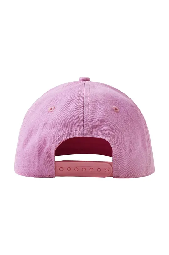рожевий Дитяча бавовняна кепка Reima Lippis