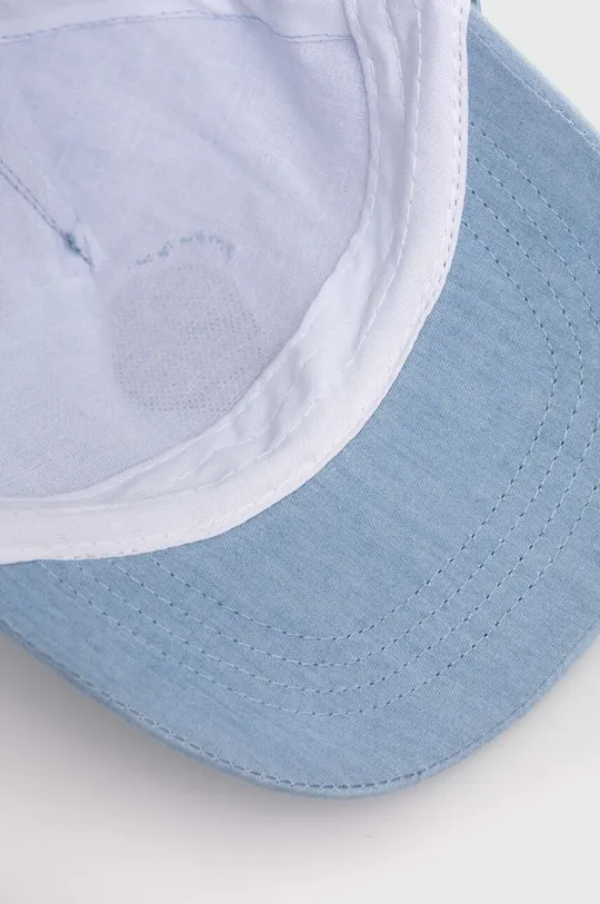 blu zippy cappello con visiera in cotone bambini