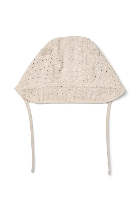 Βρεφικό βαμβακερό καπέλο Liewood Rae Baby Anglaise Sun Hat With Ears 100% Οργανικό βαμβάκι