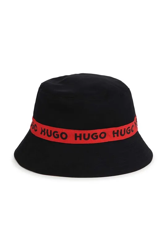 Pamučni dvostrani šešir za djecu HUGO 100% Pamuk