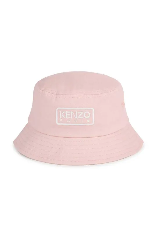 розовый Детская хлопковая шляпа Kenzo Kids Детский
