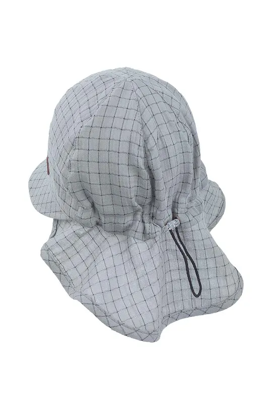 Jamiks czapka z daszkiem bawełniana dziecięca SVEND szary
