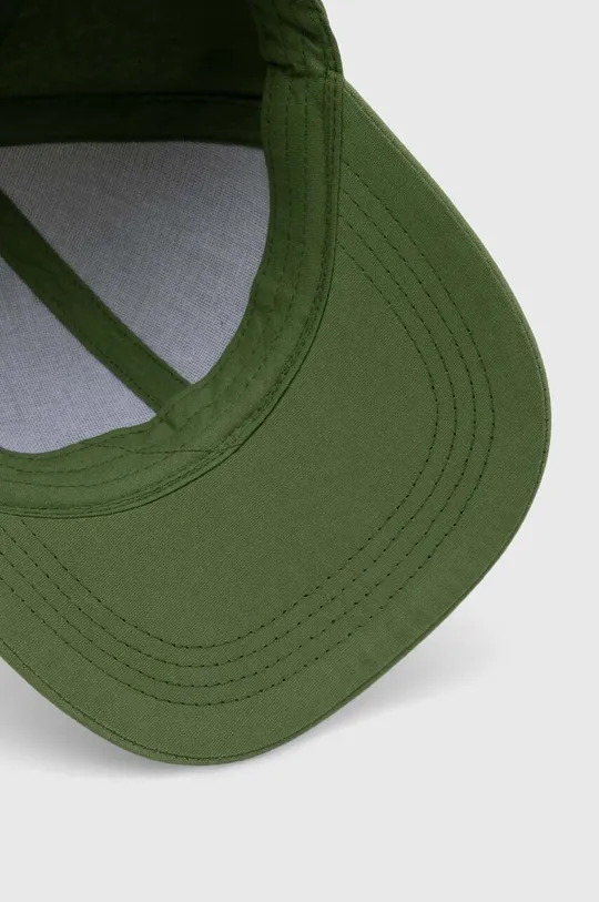 zelena Pamučna kapa sa šiltom za bebe United Colors of Benetton