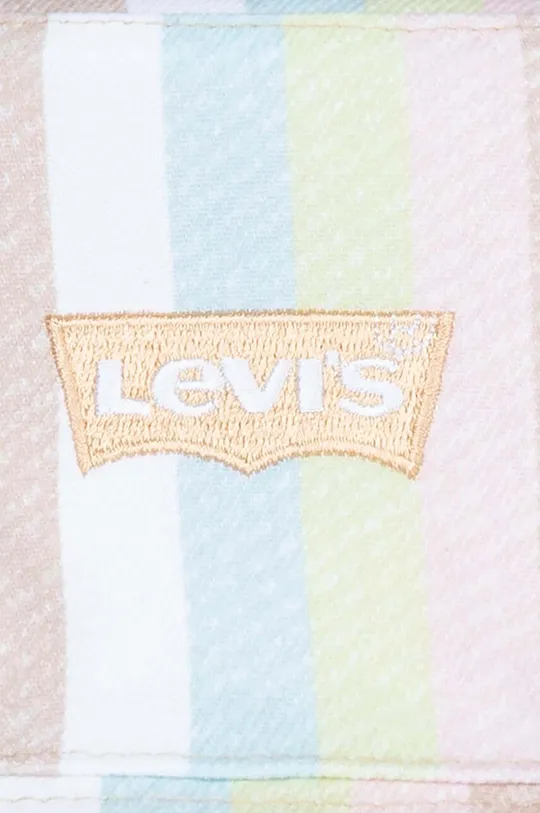 Levi's kapelusz dwustronny bawełniany dziecięcy LAN LEVI'S REVERSIBLE BUCKET C 100 % Bawełna