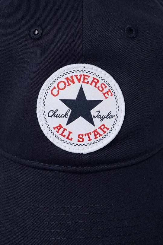 Παιδικό βαμβακερό καπέλο μπέιζμπολ Converse σκούρο μπλε