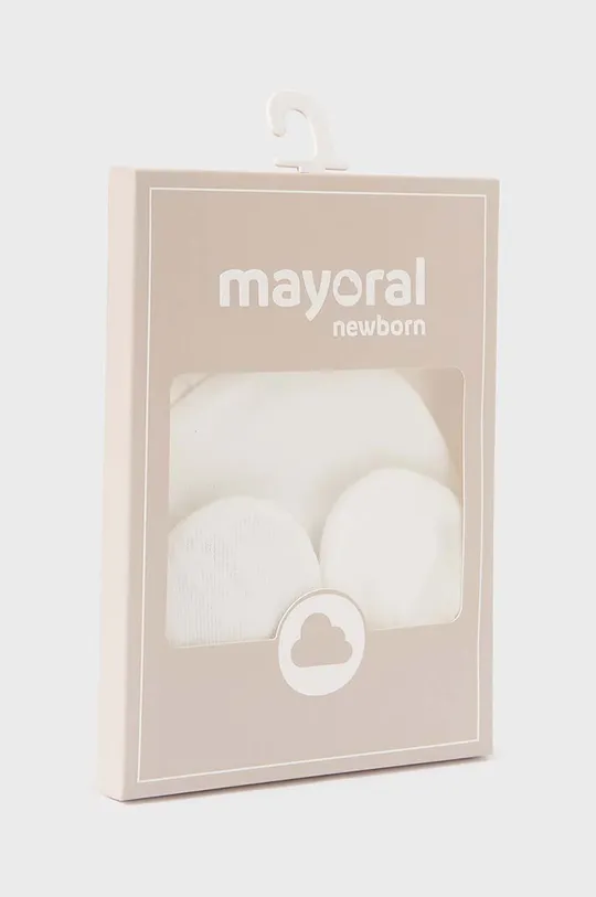 бежевый Детская шапка и перчатки Mayoral Newborn